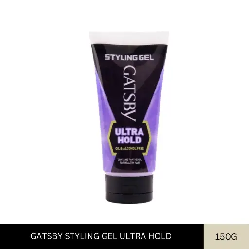 [008110] GATSBY STYLING GEL ULTRA HOLD (150G)