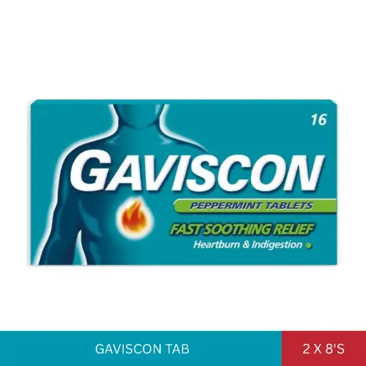 [008160] GAVISCON TAB (2X8'S)