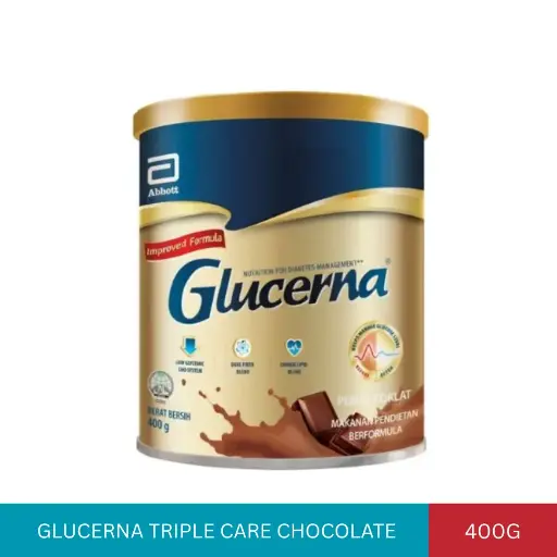 [008463] GLUCERNA TRIPLE CARE CHOCOLATE (400G)#