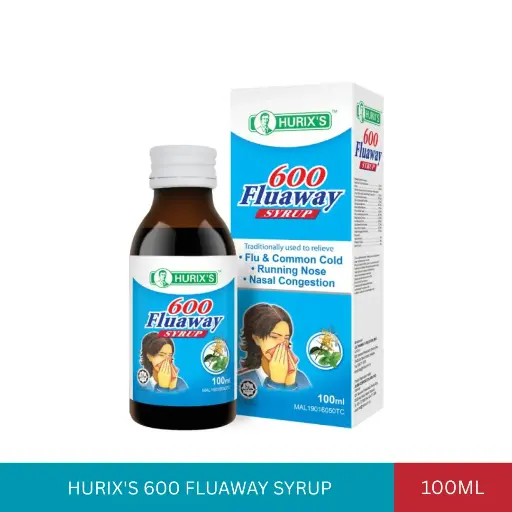 [009776] HURIX'S 600 FLUAWAY SYRUP (100ML)#