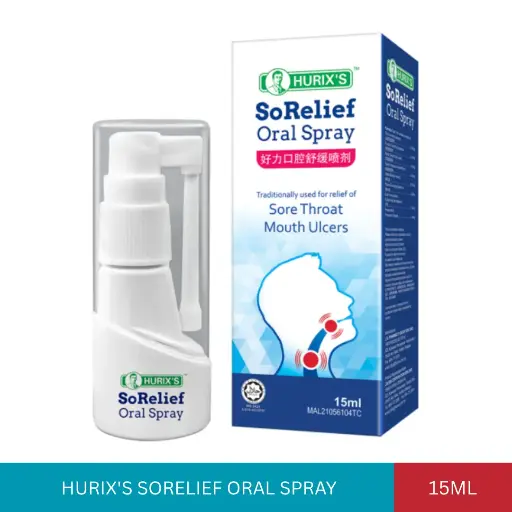 [009927] HURIX'S SORELIEF ORAL SPRAY (15ML)#
